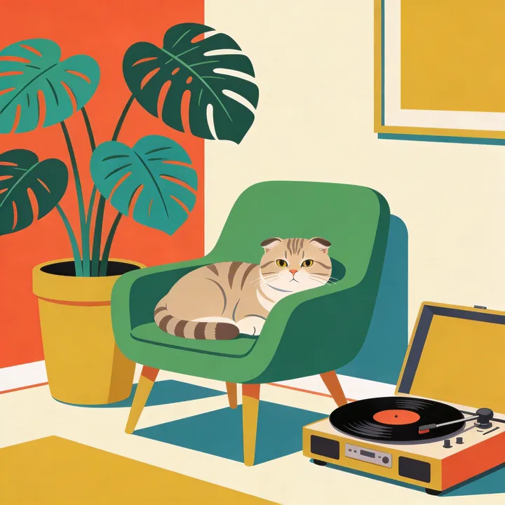 Scottish Fold portrait