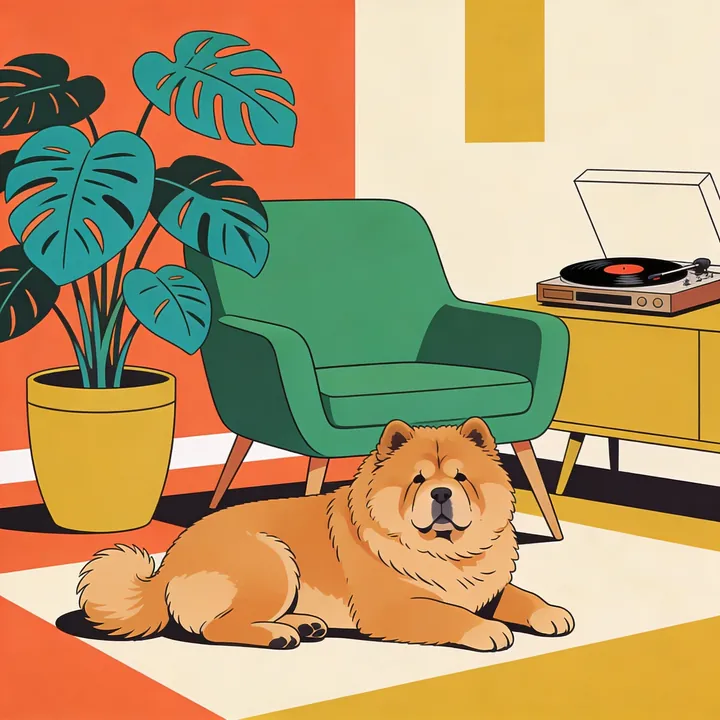 Chow Chow portrait