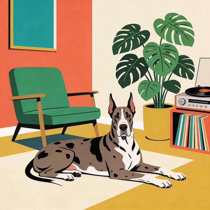 Great Dane portrait