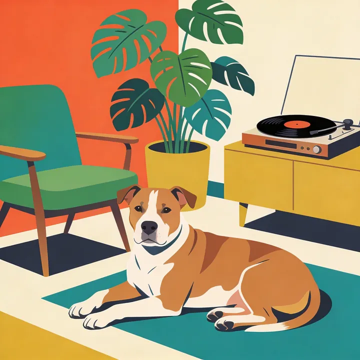 Staffordshire Bull Terrier portrait